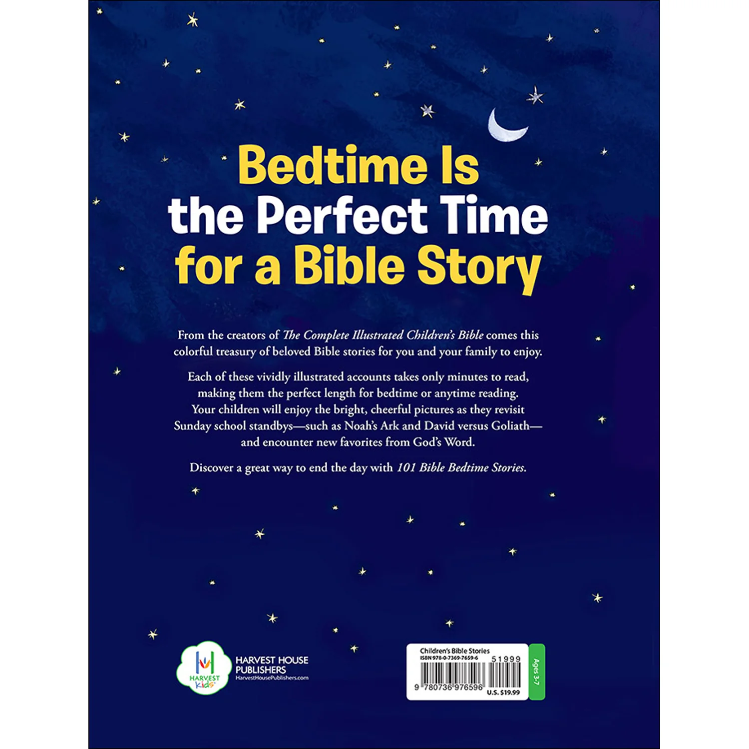 101 Bible Bedtime Stories 9780736976596 - Image 2