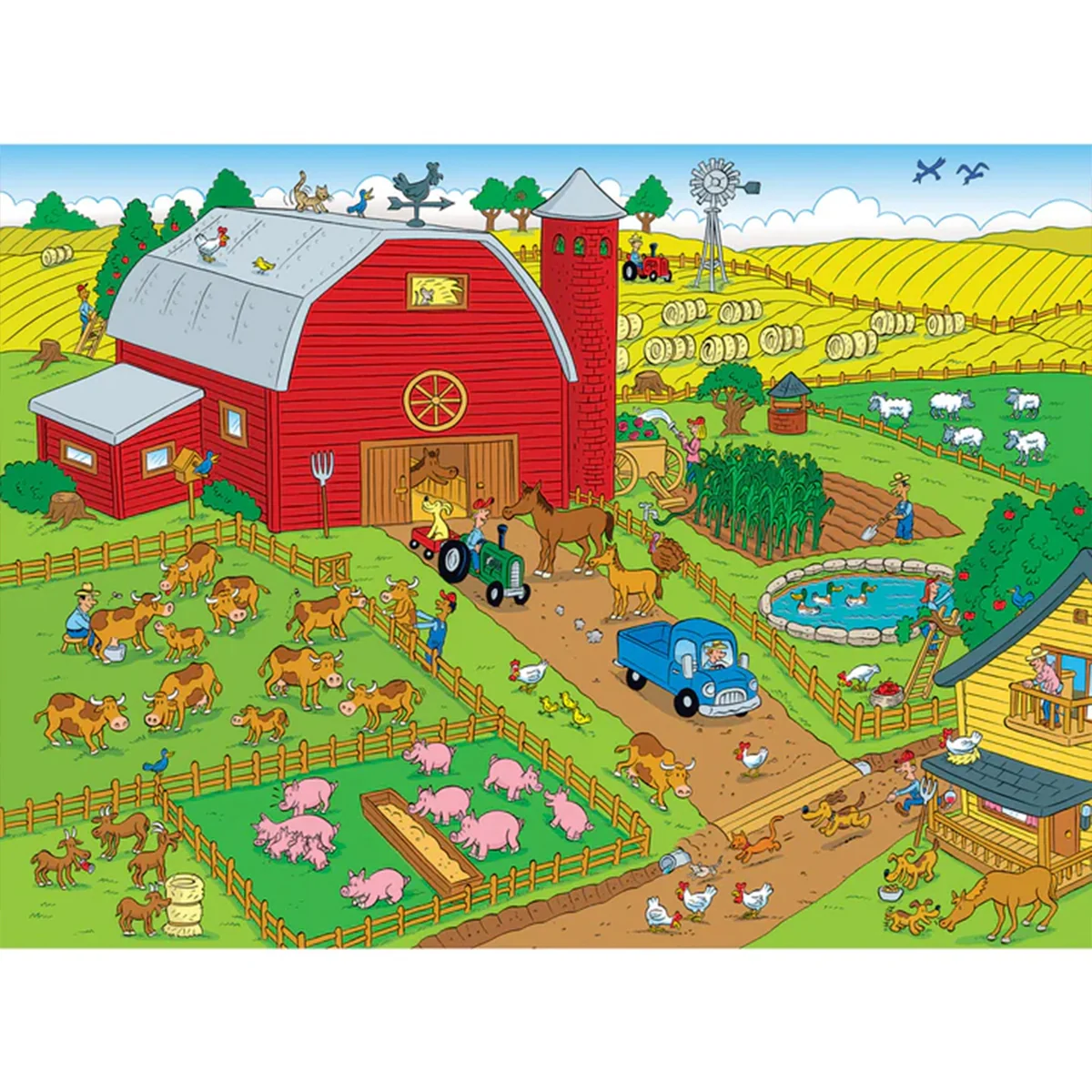 101 Things to Spot on a Farm - 101 PC Puzzle 11714 - Image 3