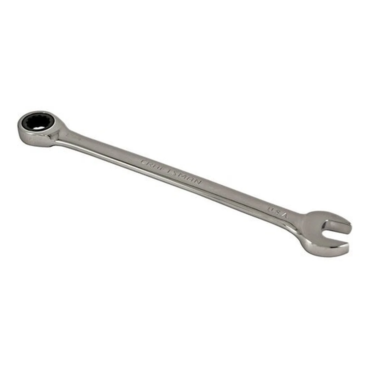 12 mm 12 Point Metric Ratcheting Wrench 7.8 in. L 1 Pc