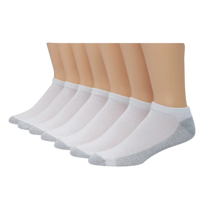 12-Pack Double Tough Men's No Show Socks 190V12 - Image 2