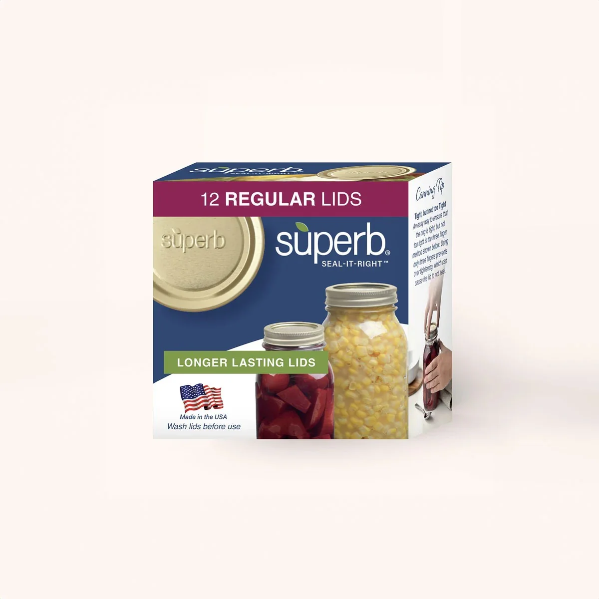 12-pack Regular Canning Lids 90298