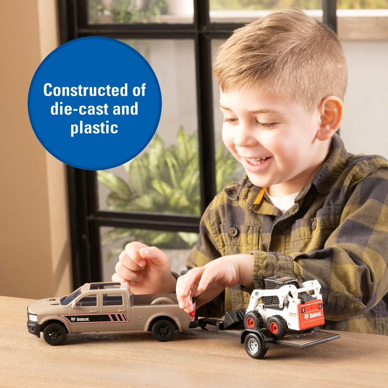 1:32 Bobcat Construction Toy Set 16505 - Image 3