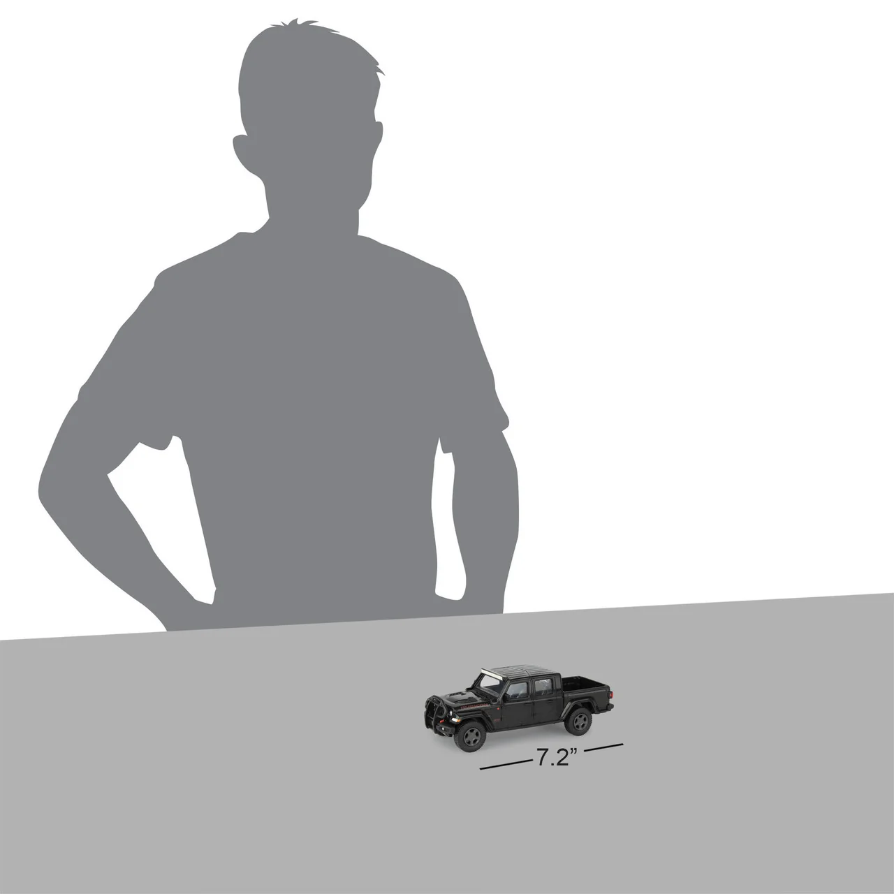 1:32 Scale Jeep Gladiator Rubicon 47316 - Image 4