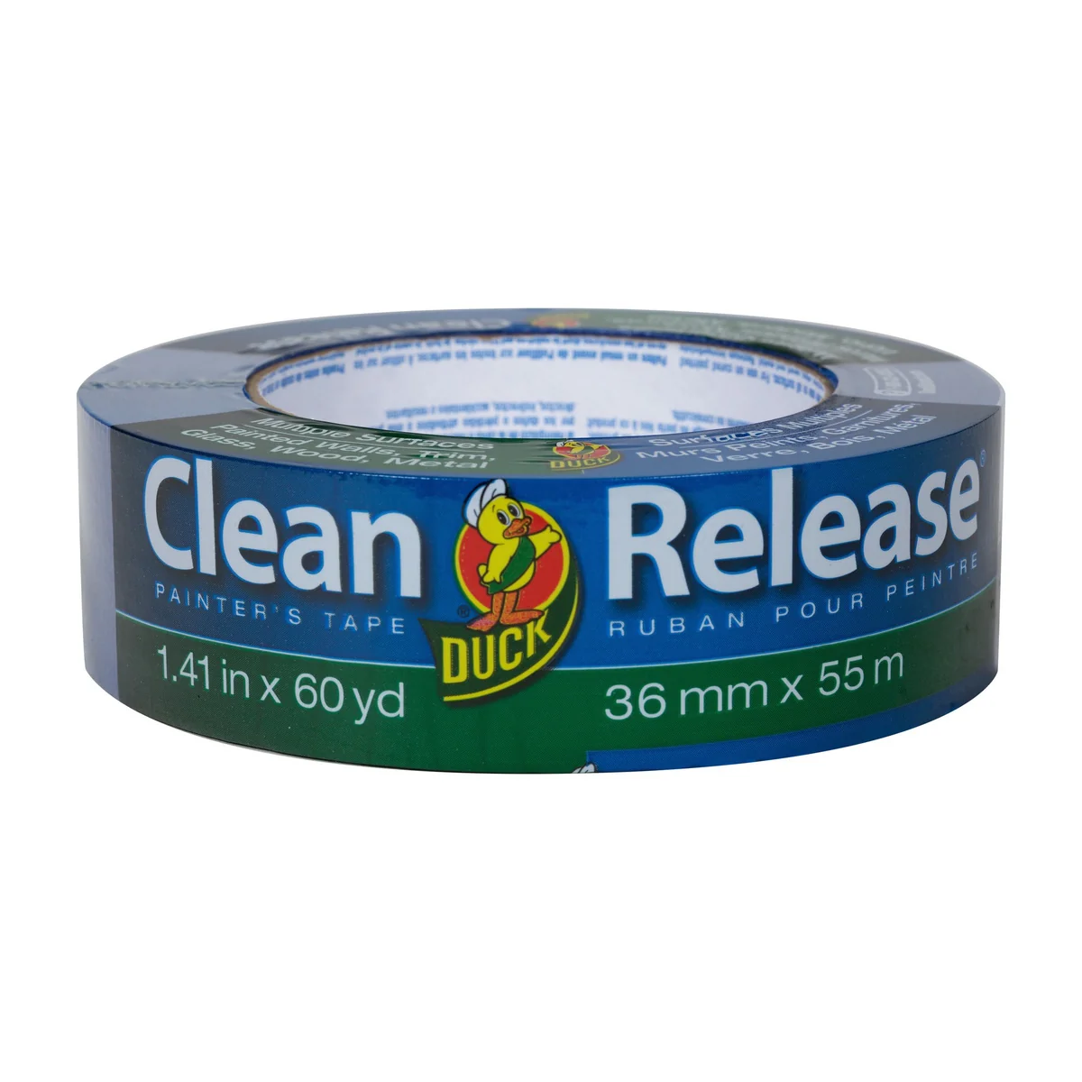 1.41 in. W X 60 yd. L Clean Release Painter's Tape