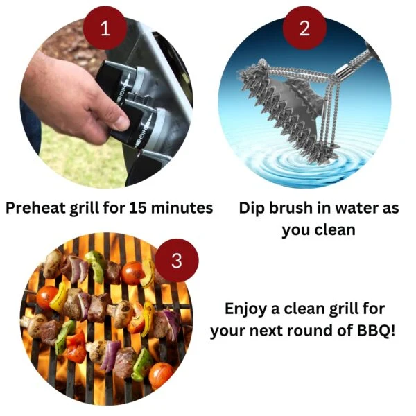 16-inch Bristle-Free BBQ Brush/Scraper 360-1001 - Image 5