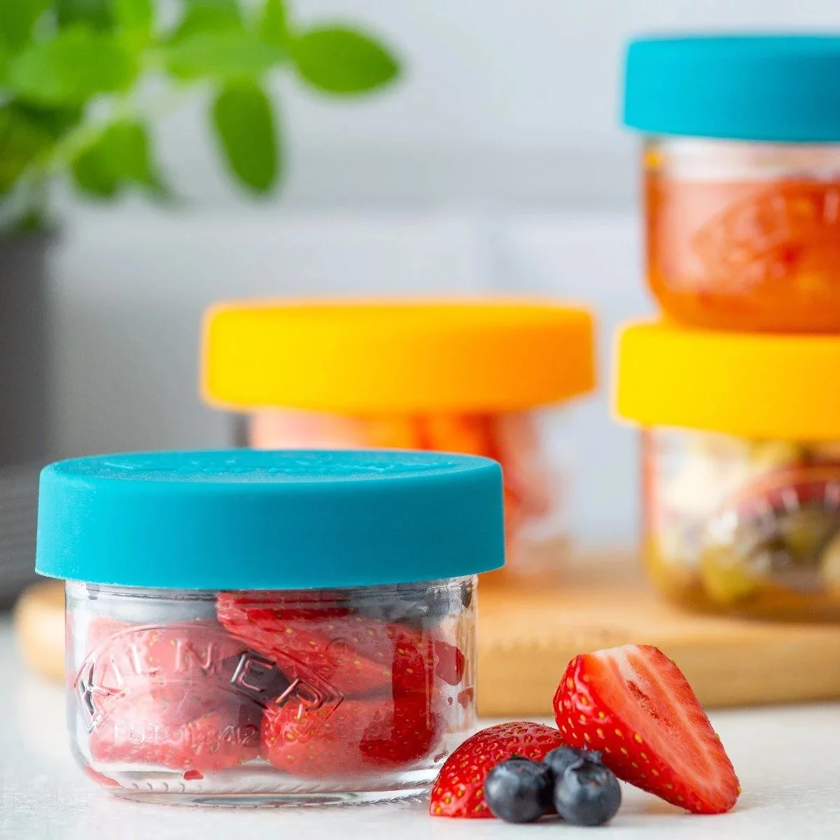 2-Piece Snack and Store Jars 0025024 - Image 2