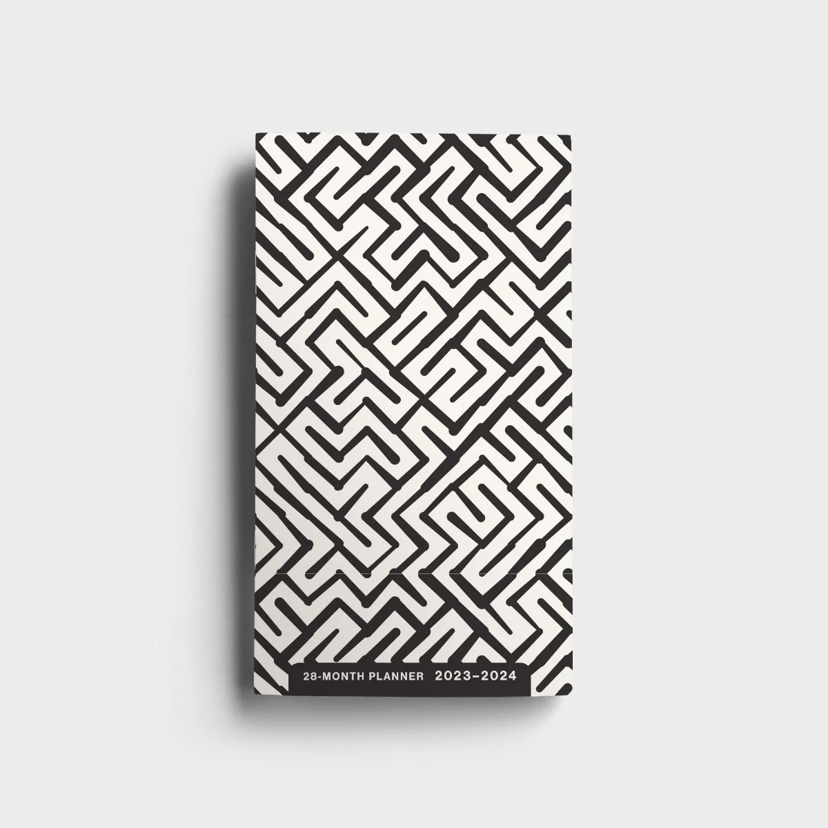 2023-2024 28-Month Planner Black and White Geo J7886
