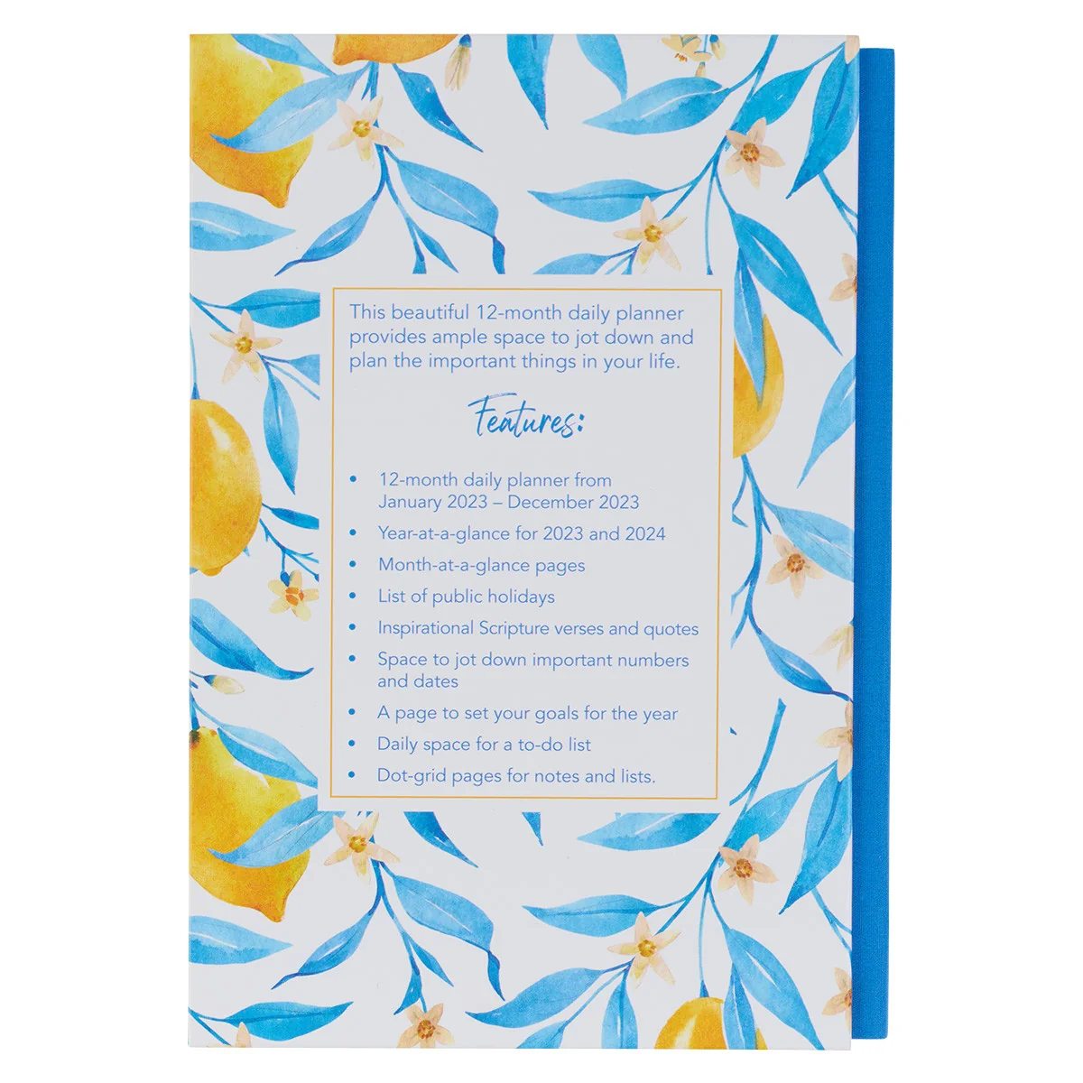 2023 He Restores My Soul Hardcover Daily Planner PLN003 - Image 2