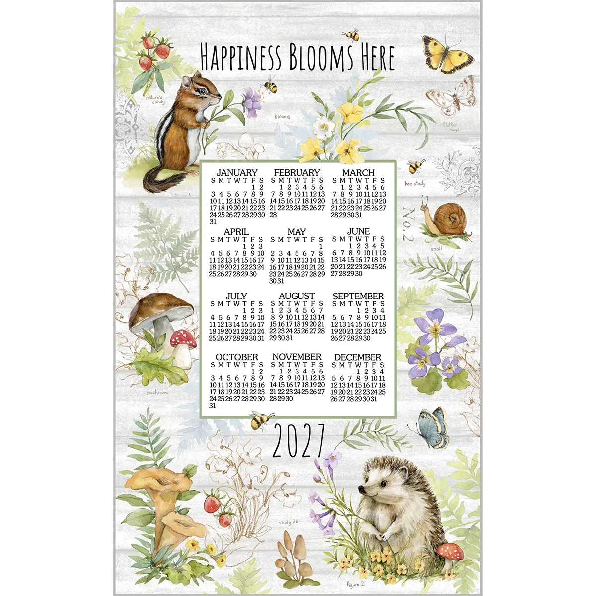 2027 Calendar Towels - Image 15