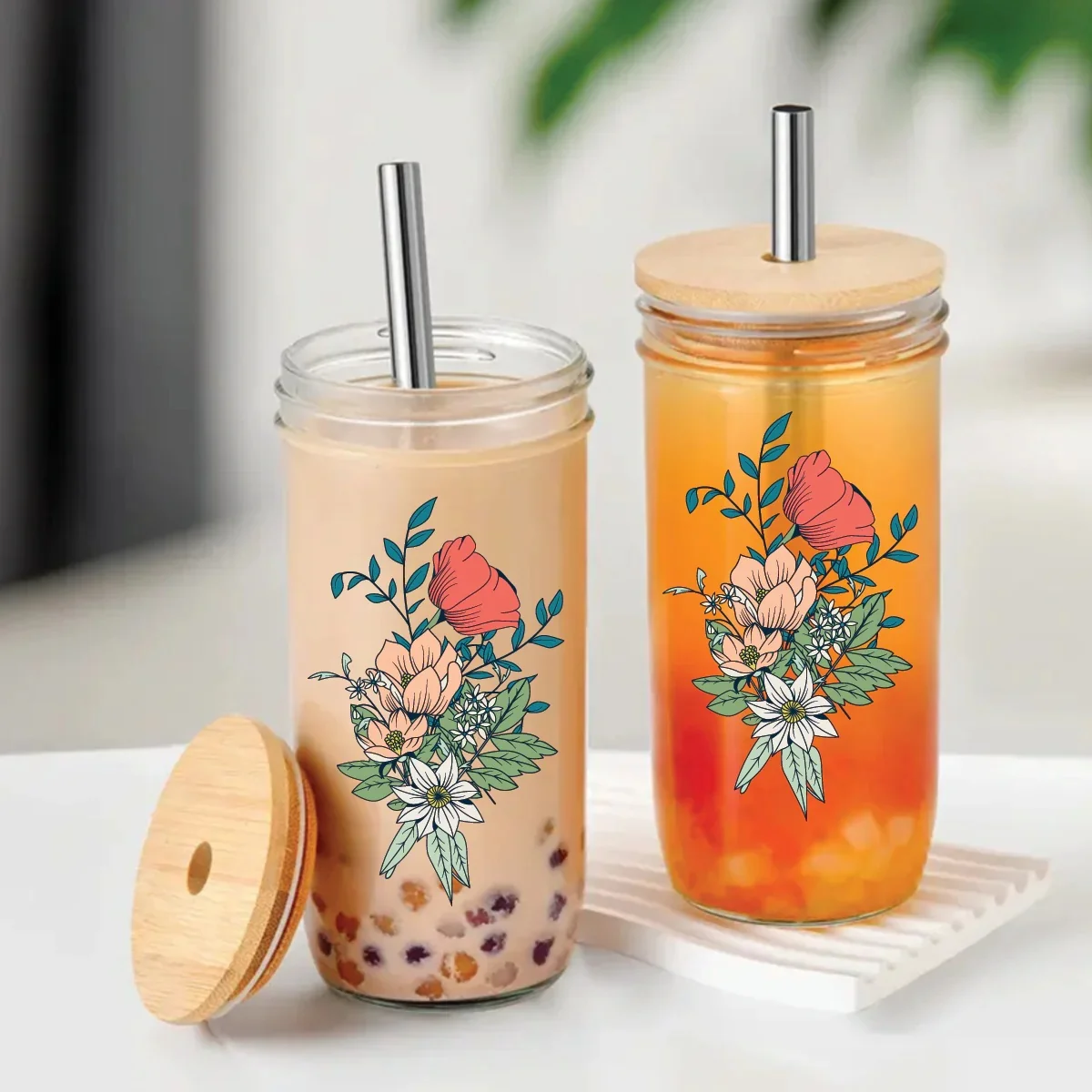 22 oz Glass Cold Brew Tumblers 1002 - Image 5