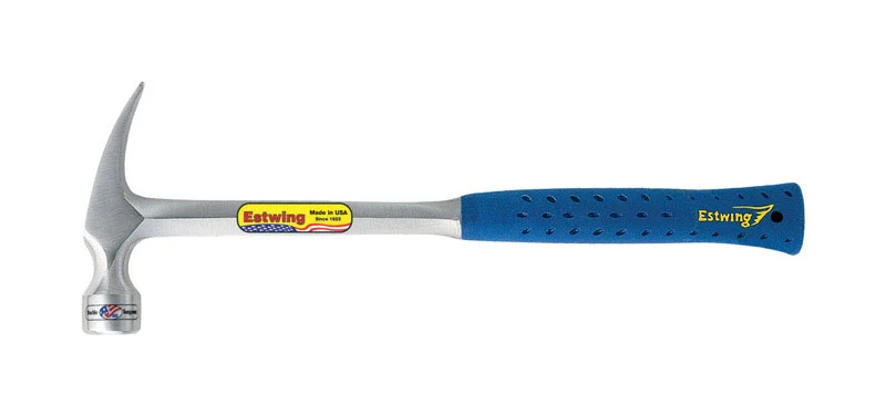 28 oz Milled Face Framing Hammer Steel Handle E3-285M 23720 - Image 2
