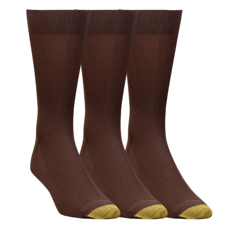 3-Pack Men's Extended Metropolitan Crew Socks 101E - Image 2