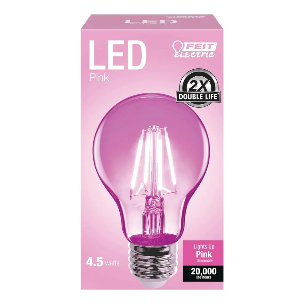 4.5W A19 Dimmable LED Filament Light Bulbs - Image 4