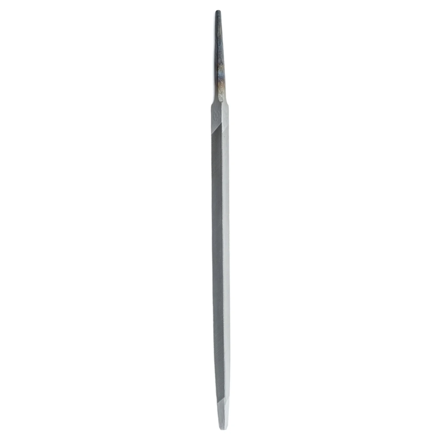 6 in. L High Carbon Steel Single Cut Slim Taper File 21866 21294 - Image 3