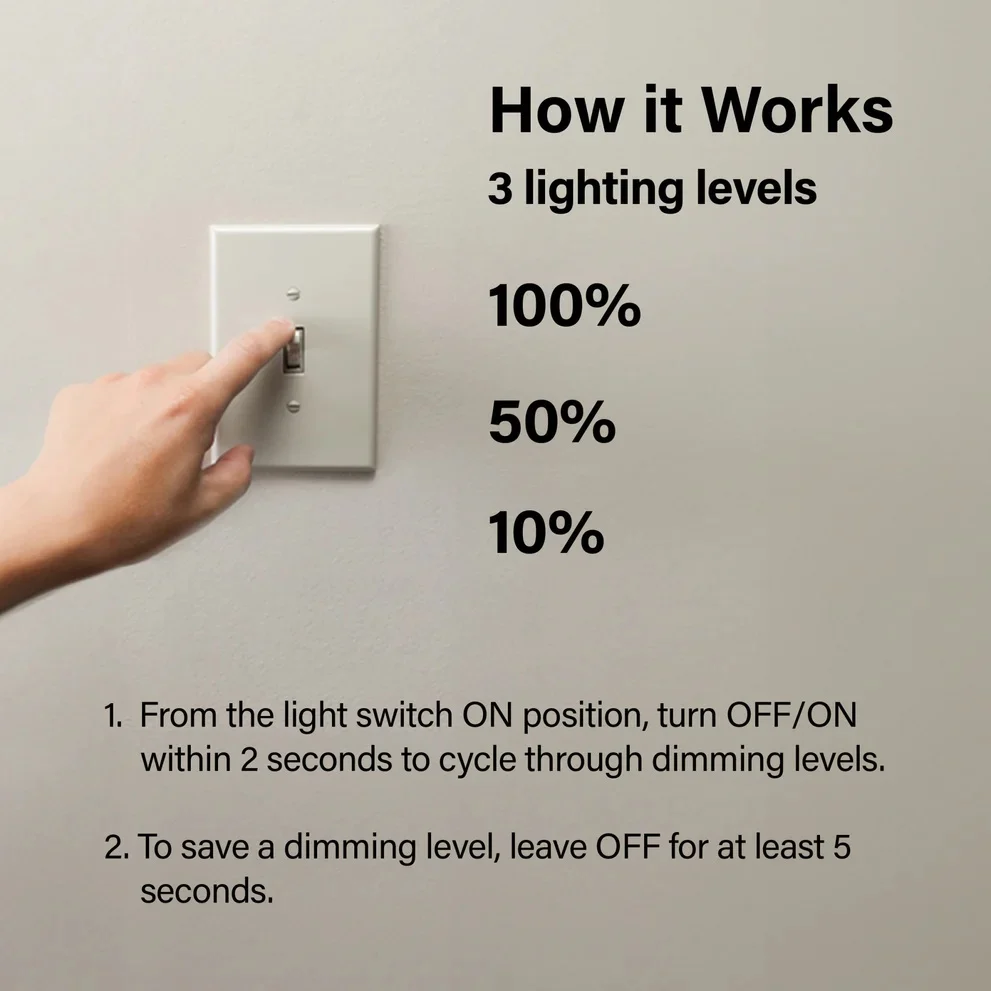 60W Soft White Switch-to-Dim LED Light Bulb OM603DIMCALEDI - Image 3