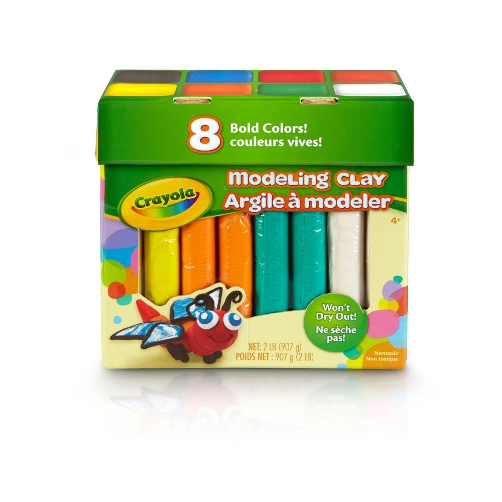 8-Pack Modeling Clay 57-0315 - Image 2