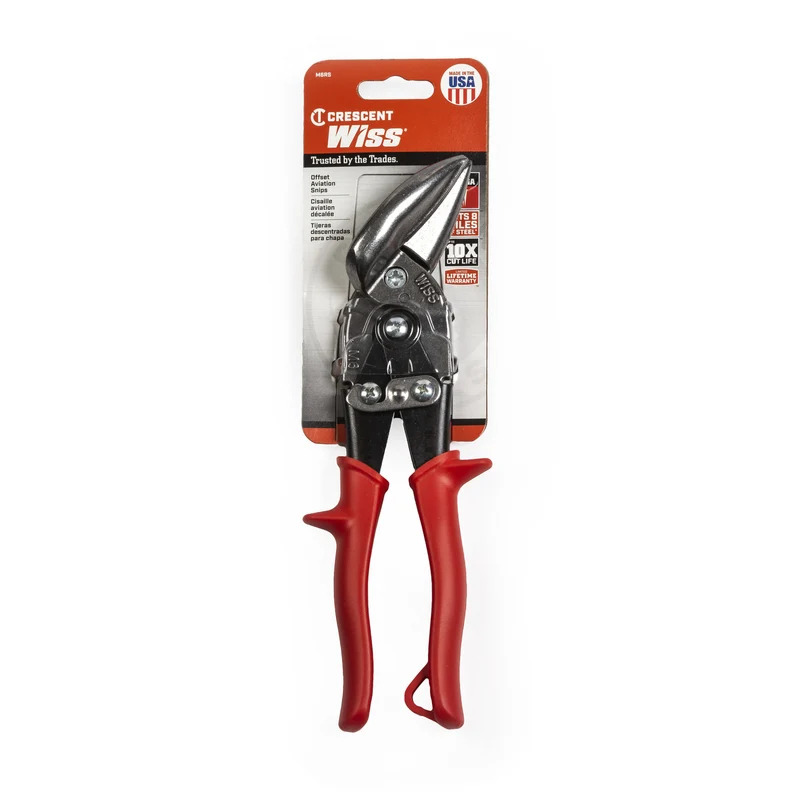 9-1/4 in. Stainless Steel Left Offset Snips 18 Ga. M6R 22220 - Image 4