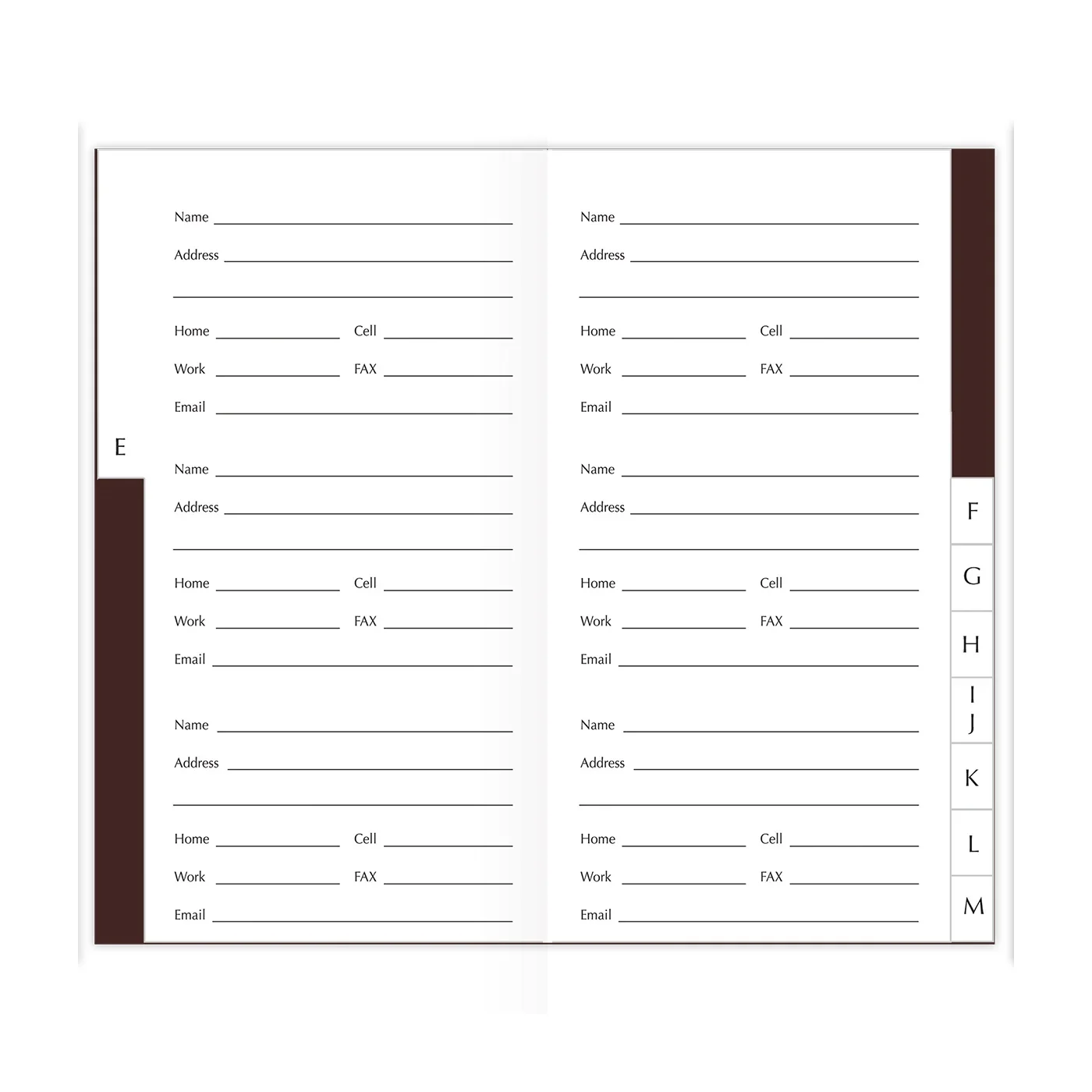 A Quiet Evening Pocket Address Book 1072029 - Image 2