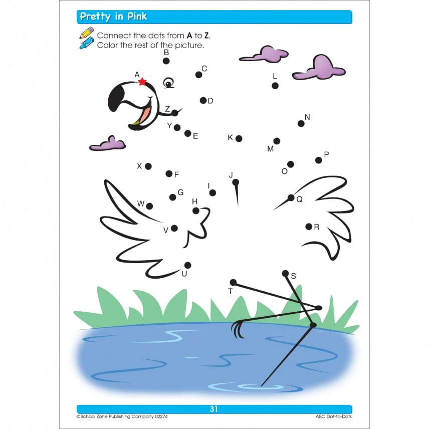 ABC Dot to Dots Preschool Workbook 02274 - Image 3