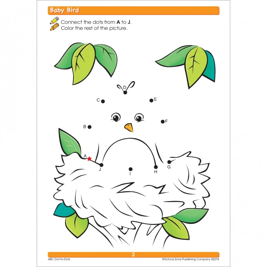 ABC Dot to Dots Preschool Workbook 02274 - Image 5