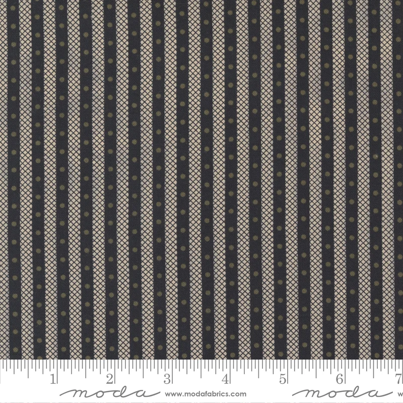Adamstown Collection Dotted Stripe Cotton Fabric 38134 - Image 2