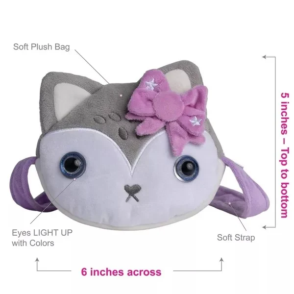 Be Bright Kids Purse with Light-Up Eyes 22146 - Image 3