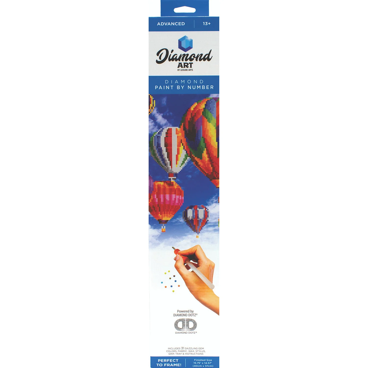 Advanced Diamond Art Kit Hot Air Balloons DMA50451 - Image 2