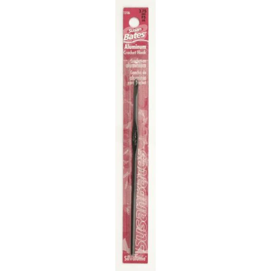 Aluminum Silvalume Crochet Hook 12106-Find the size you need - Image 4