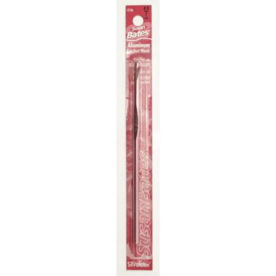 Aluminum Silvalume Crochet Hook 12106-Find the size you need - Image 6