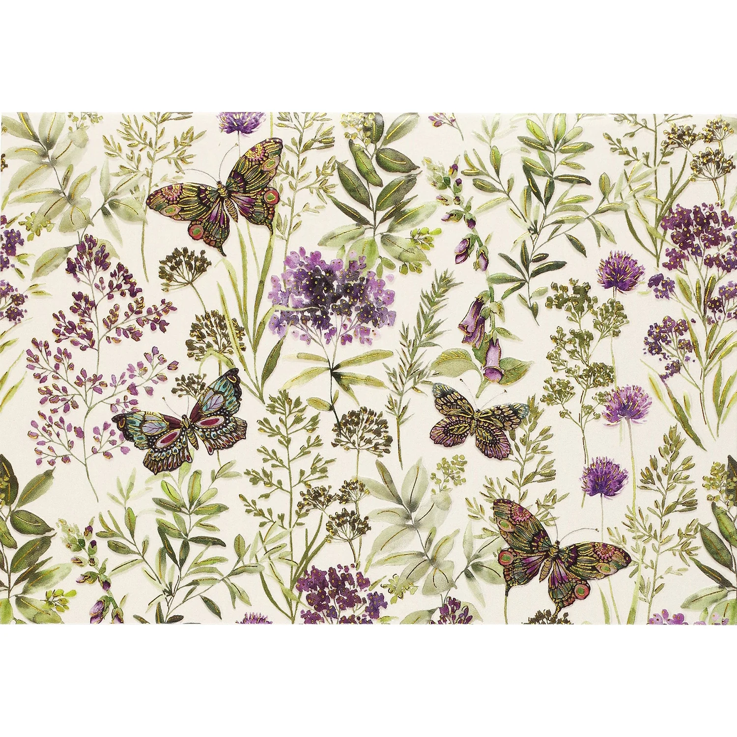 Amethyst Butterflies Notecards 339041 - Image 2
