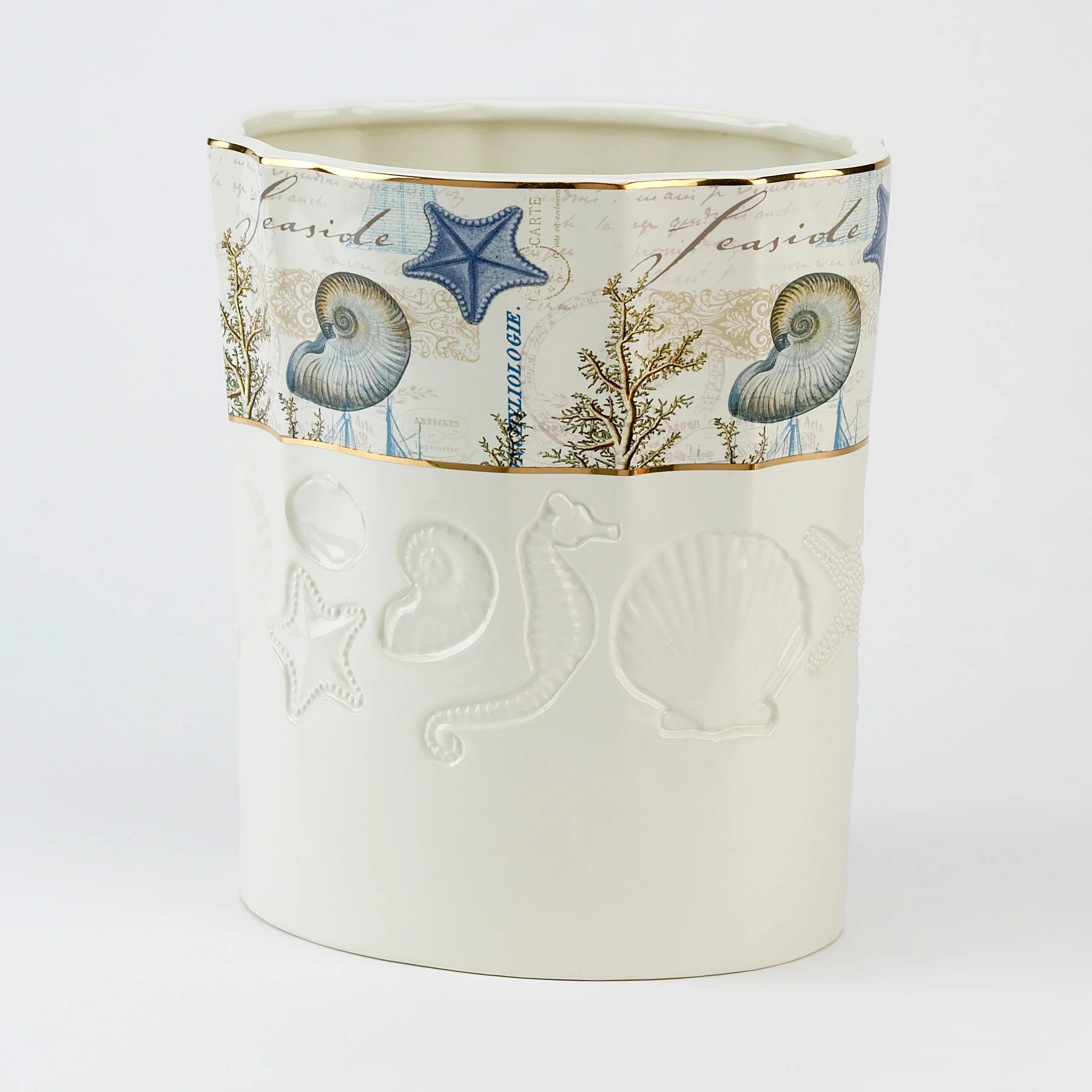 Antigua Waste Basket 13571F