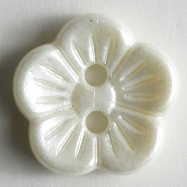 Apple Blossom Sew Through Button