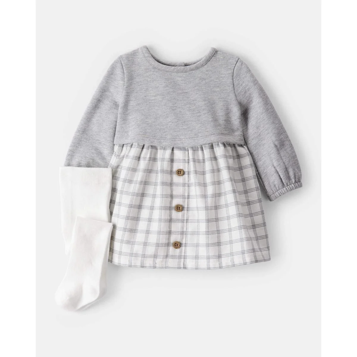 Baby Girls' DayDream Fleece Plaid Dress 1U061510