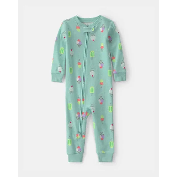 Baby Girls' Footless Pajamas 1V