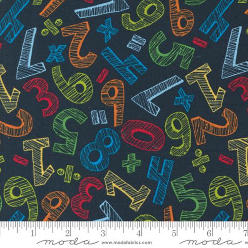 Back to School Collection Numbers Cotton Fabric 20893 - Image 4