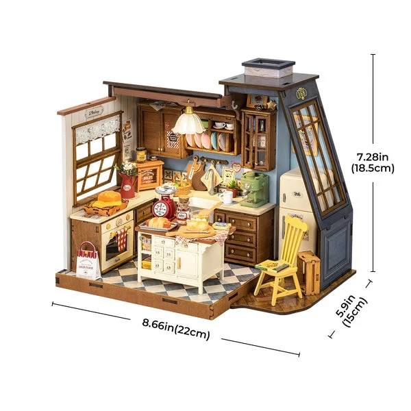 Baking Kitchen DIY Miniature House DG172 - Image 4