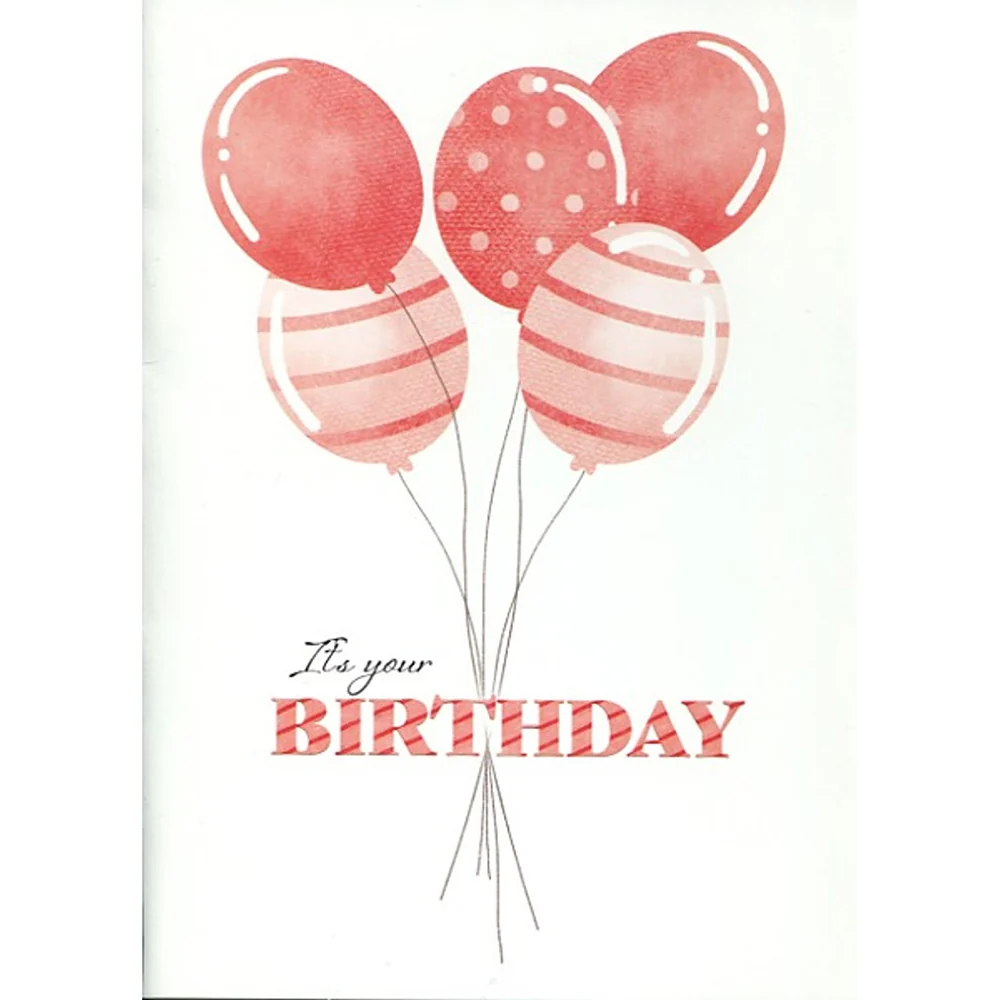 Balloons Birthday Boxed Cards FT22680 - Image 4
