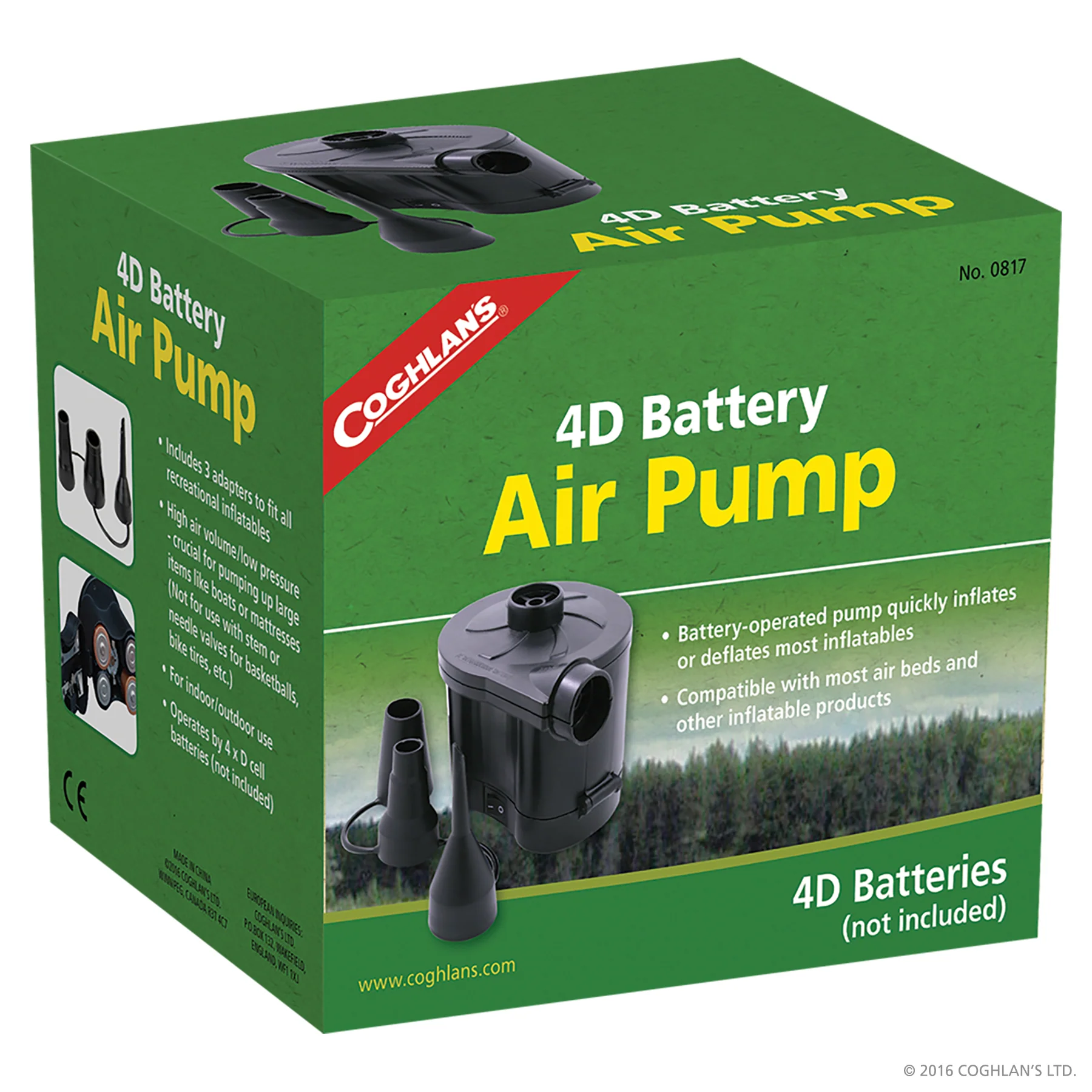 Battery Powered Air Pump 0817