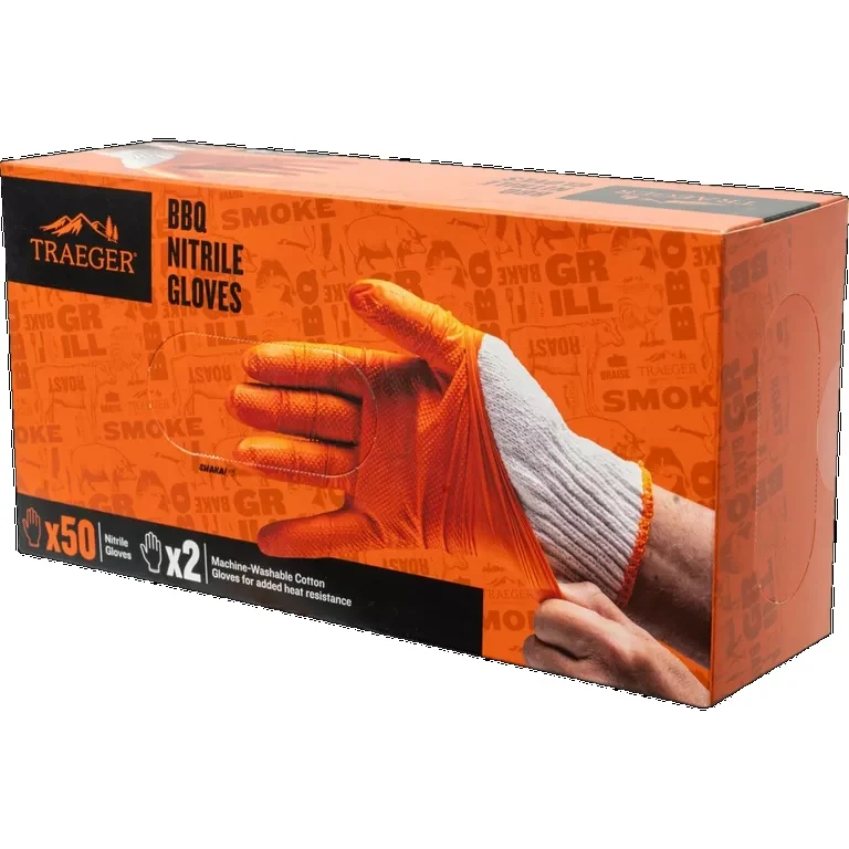 BBQ Nitrile Gloves BAC824