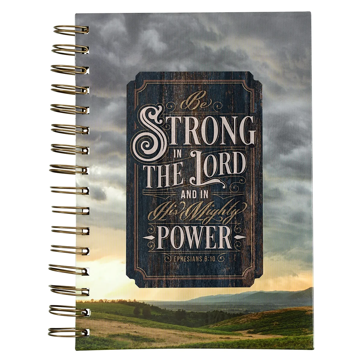 Be Strong in the Lord Wirebound Journal JLW194