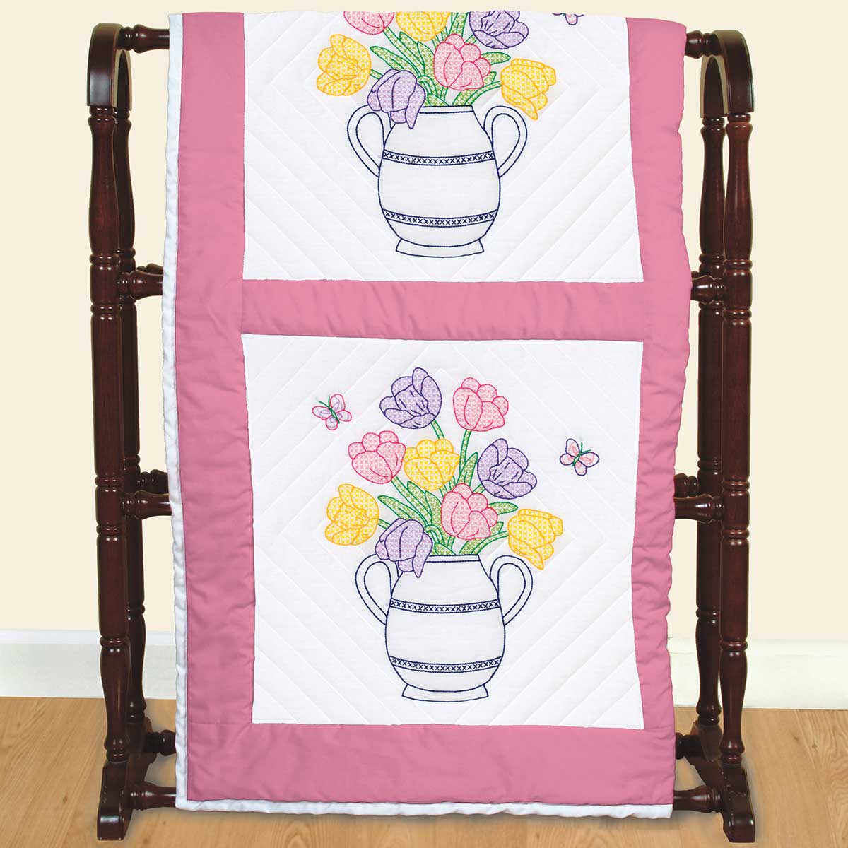 Beautiful Blooms 18-Inch Quilt Blocks 732-684 - Image 2