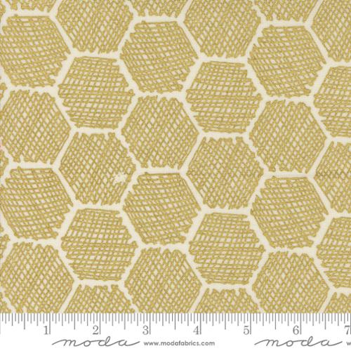 Bee Garden Collection Honeycomb Cotton Fabric 48416 - Image 2