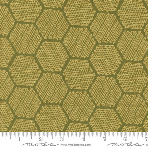Bee Garden Collection Honeycomb Cotton Fabric 48416 - Image 3