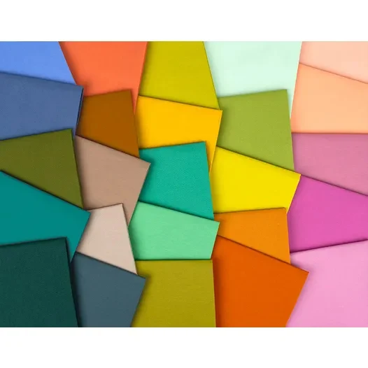 Bella Solids Mini Charm Cotton Fabric 9900MCE - Image 2