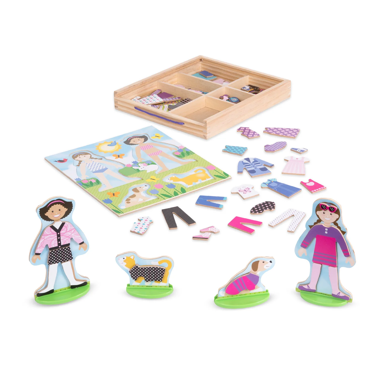 Best Friends Magnetic Dress-Up Play Set 9314