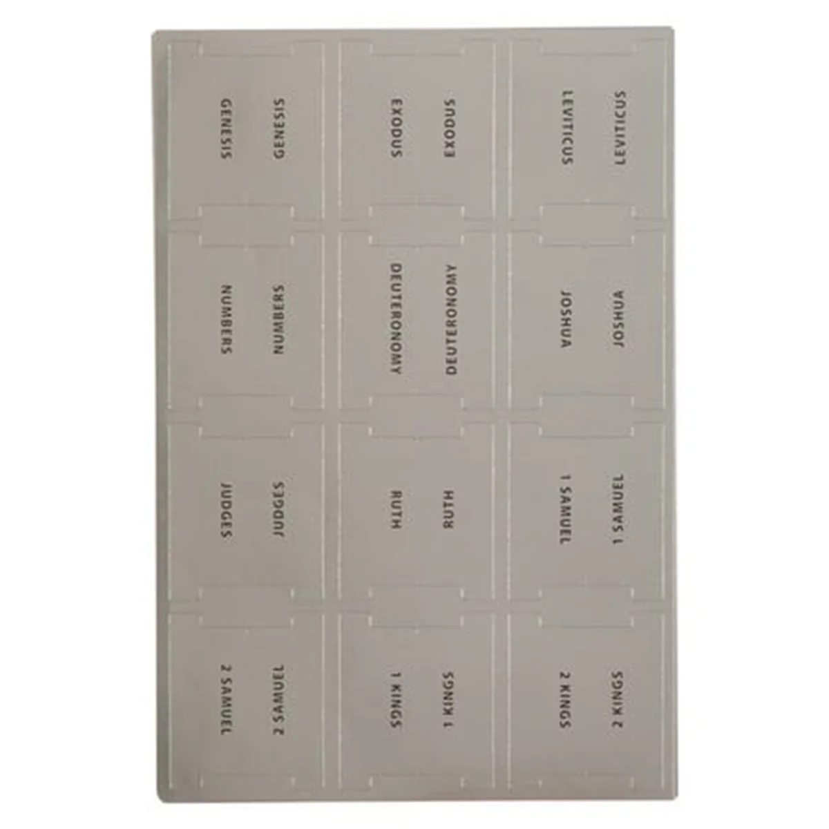 Bible Indexing Stickers: Old & New Testament ITAB0 - Image 2