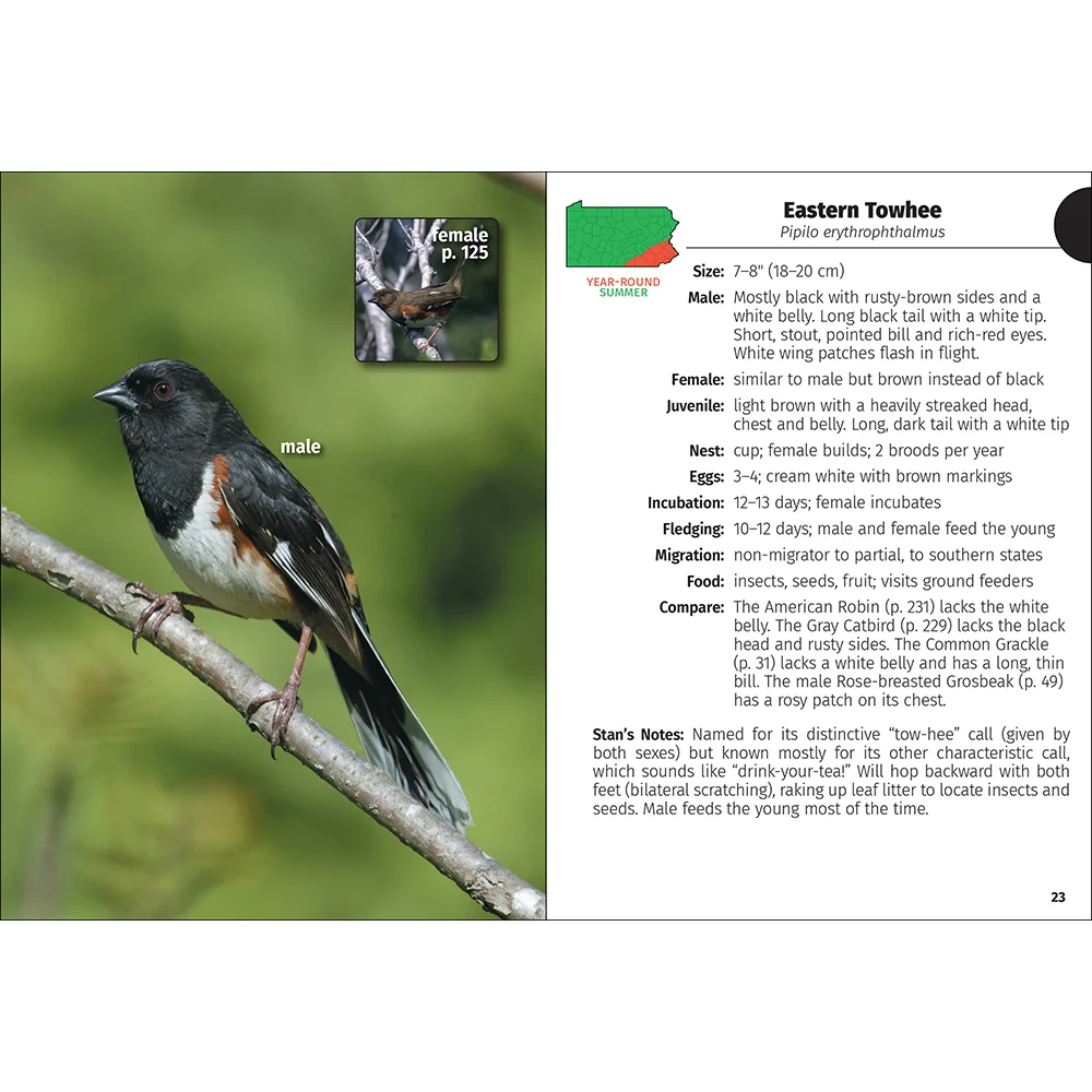 Birds of Pennsylvania Field Guide 50882 - Image 3
