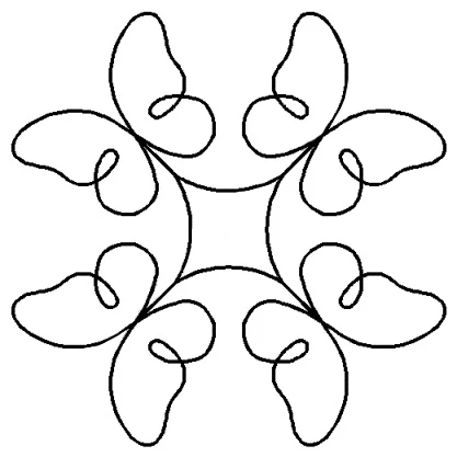 Block Quilting Stencils - Image 25