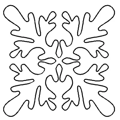 Block Quilting Stencils - Image 26