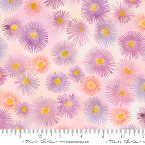 Blooming Lovely Collection Aster Florals Watercolor Cotton Fabric 16972 - Image 2
